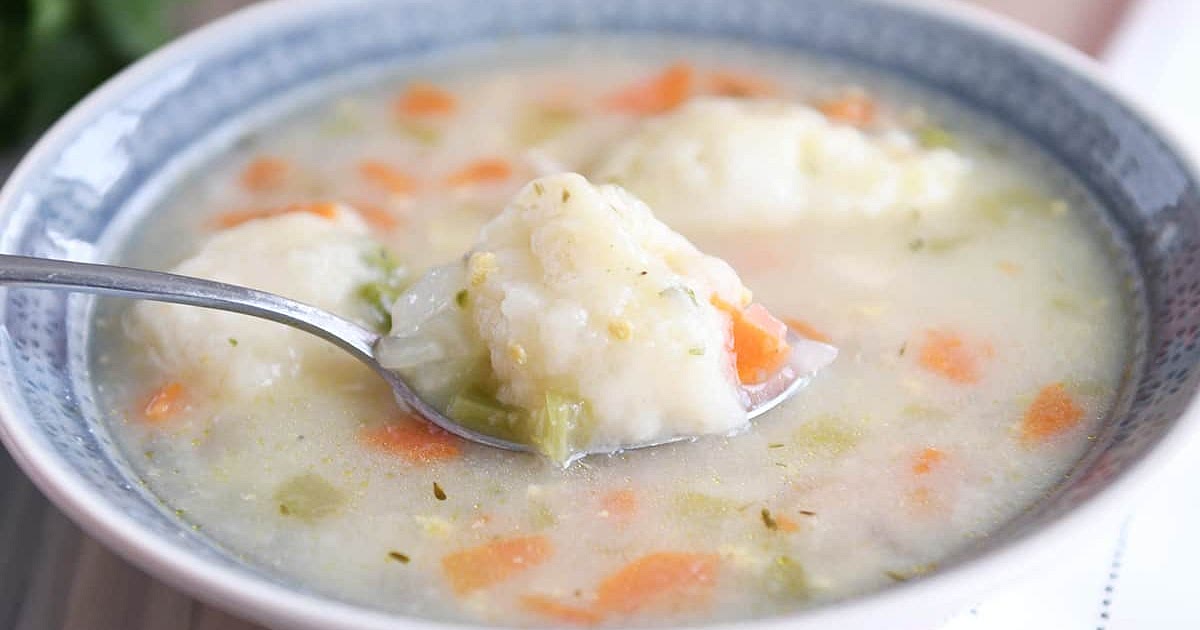 Chicken and Vegetable Dumpling Soup Recipe | Samsung Food App