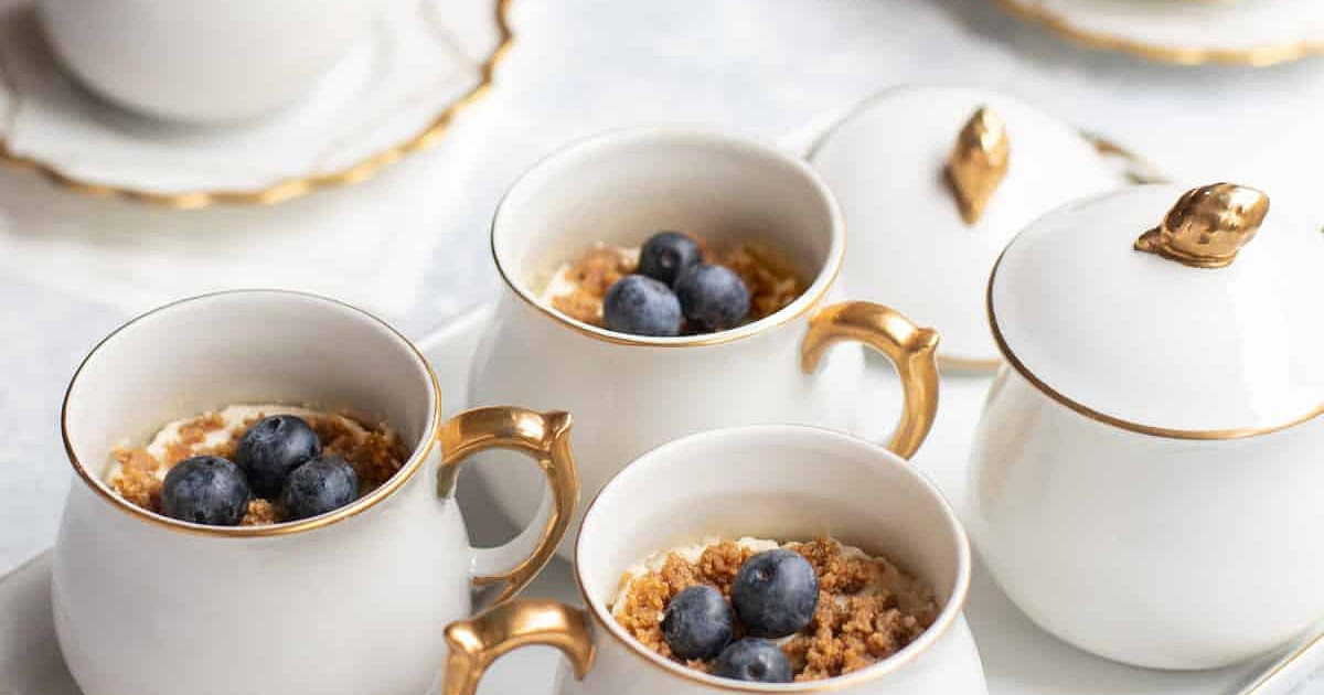 Easy Frozen Lemon Dessert: Individual Pots or One Pan Recipe | Samsung Food App