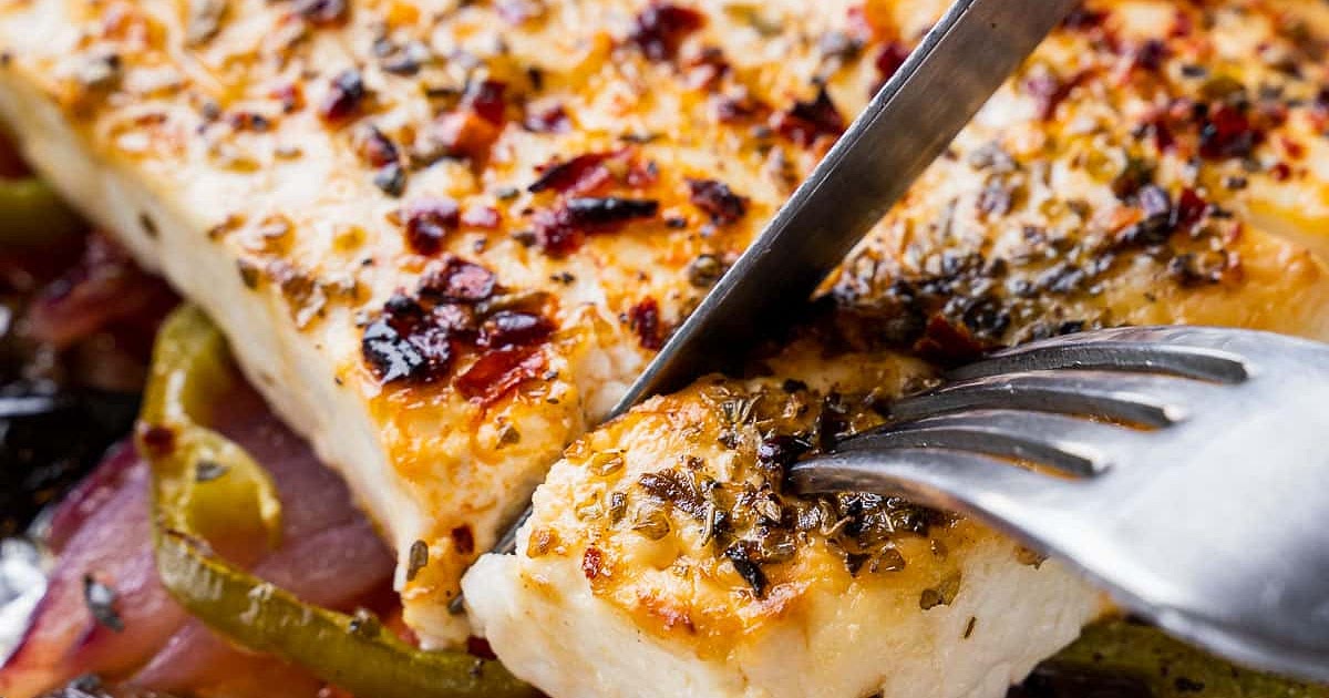 Spicy Baked Feta (Feta Psiti) Recipe | Samsung Food App