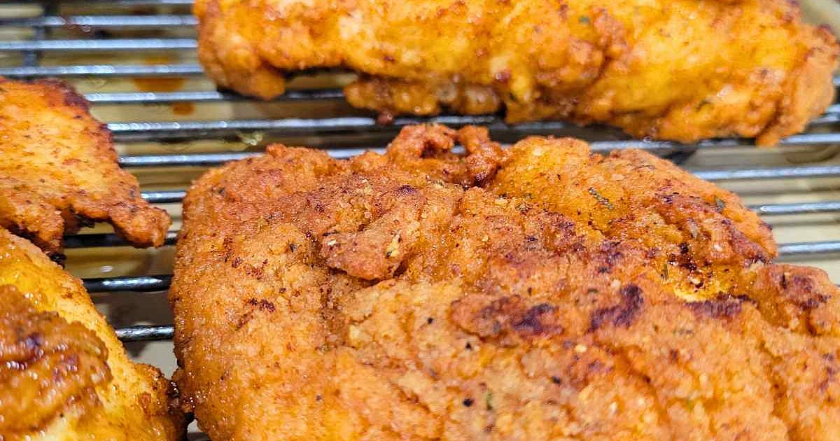 Southern Style Fried Chicken Breasts Recipe | Samsung Food App