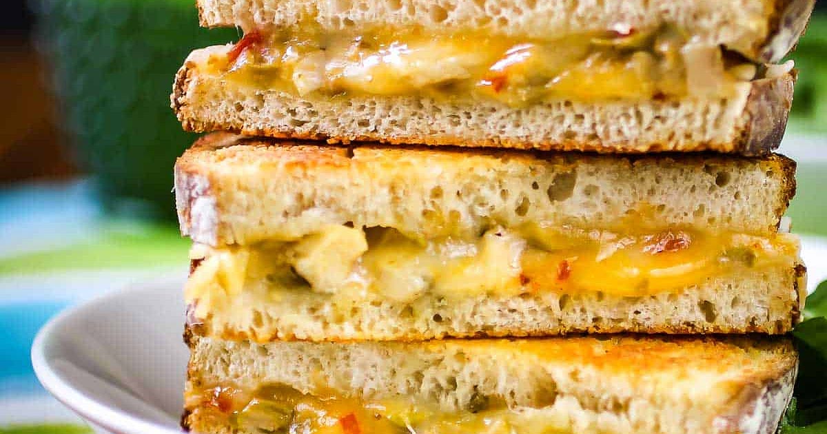 Chicken Grilled Cheese Recipe | Samsung Food App
