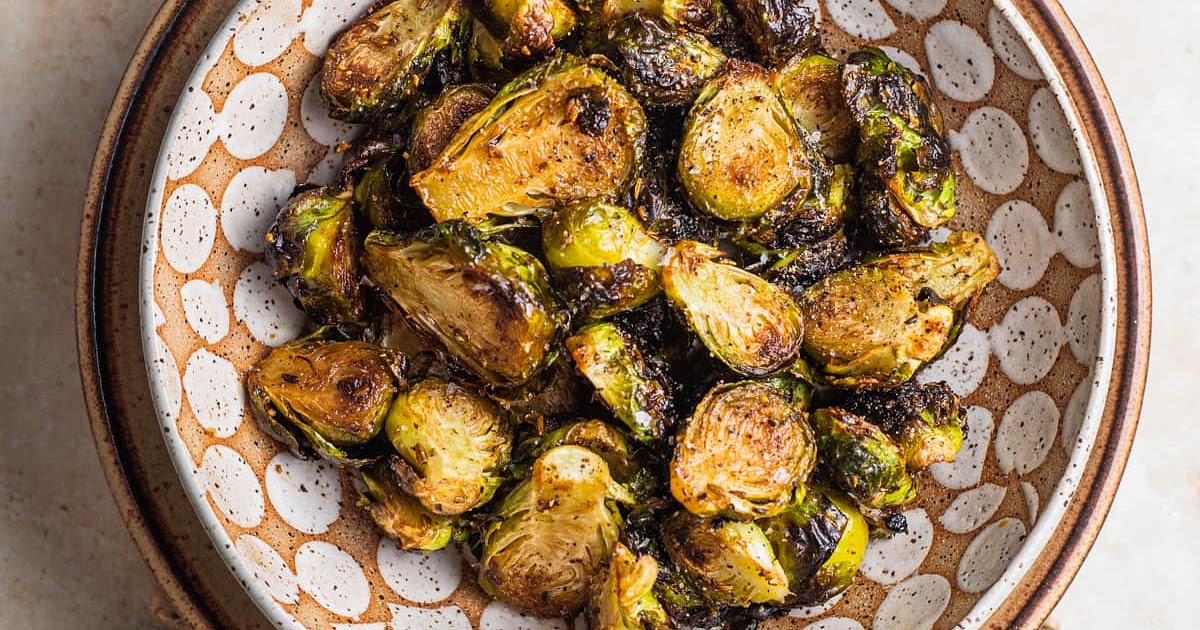 Easy Maple Balsamic Brussels Sprouts Recipe | Samsung Food App