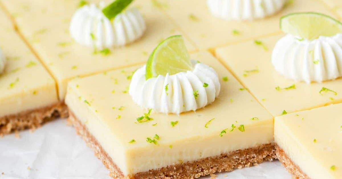 Key Lime Pie Bars Recipe | Samsung Food App