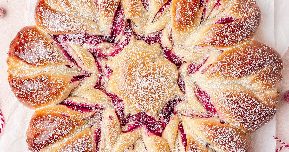 Cranberry Star Bread Recipe | Samsung Food App