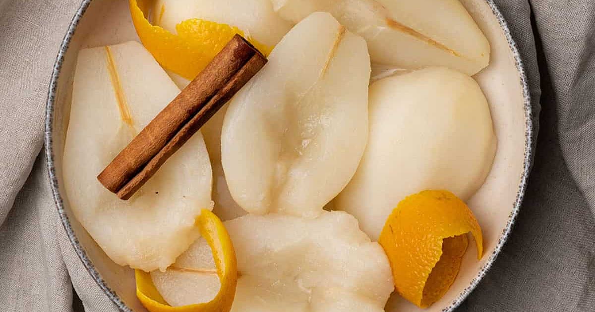 Poached Pears (VIDEO) Recipe | Samsung Food App