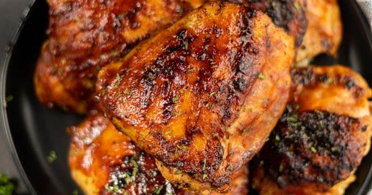 Grilled BBQ Chicken Thighs Recipe | Samsung Food App