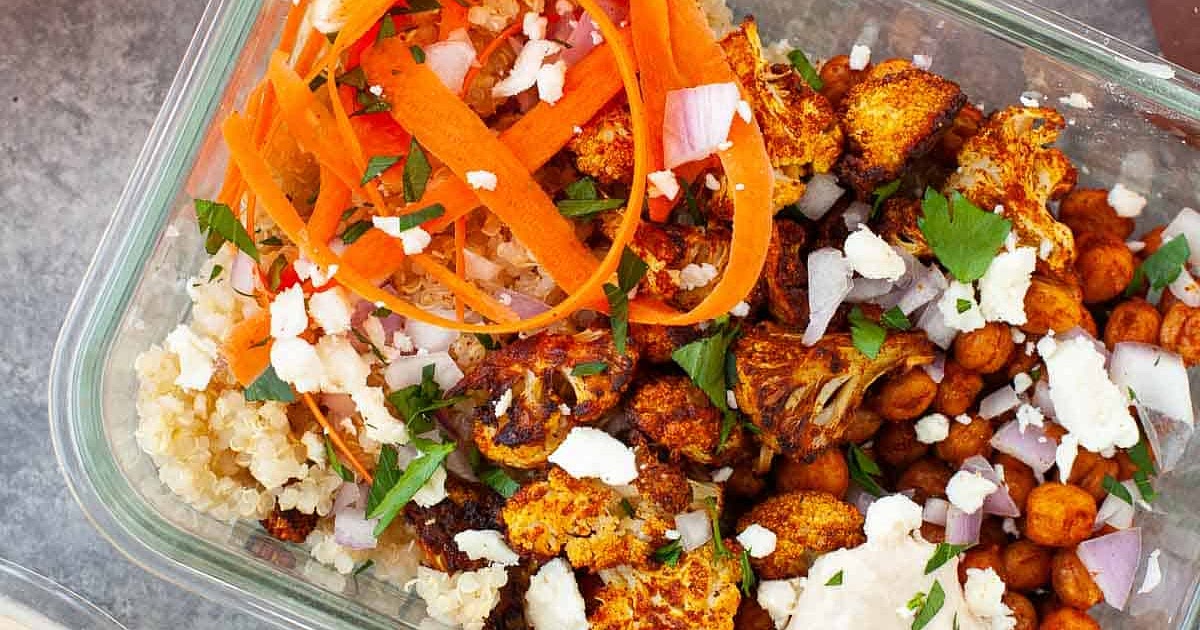 Moroccan Chickpea Bowl (Meal Prep Lunch) Recipe | Samsung Food App