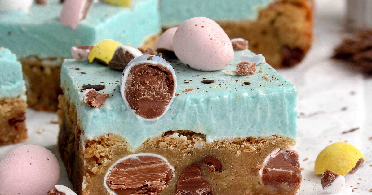 Cadbury Egg Cookie Bars Recipe | Samsung Food App