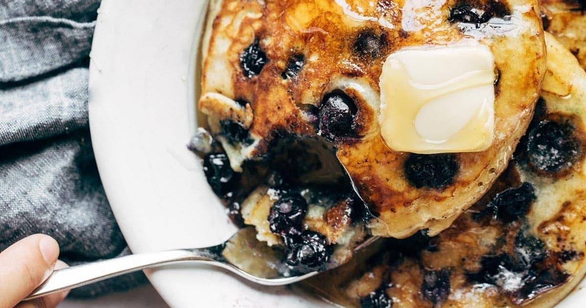 Fluffiest Blueberry Pancakes Recipe | Samsung Food App