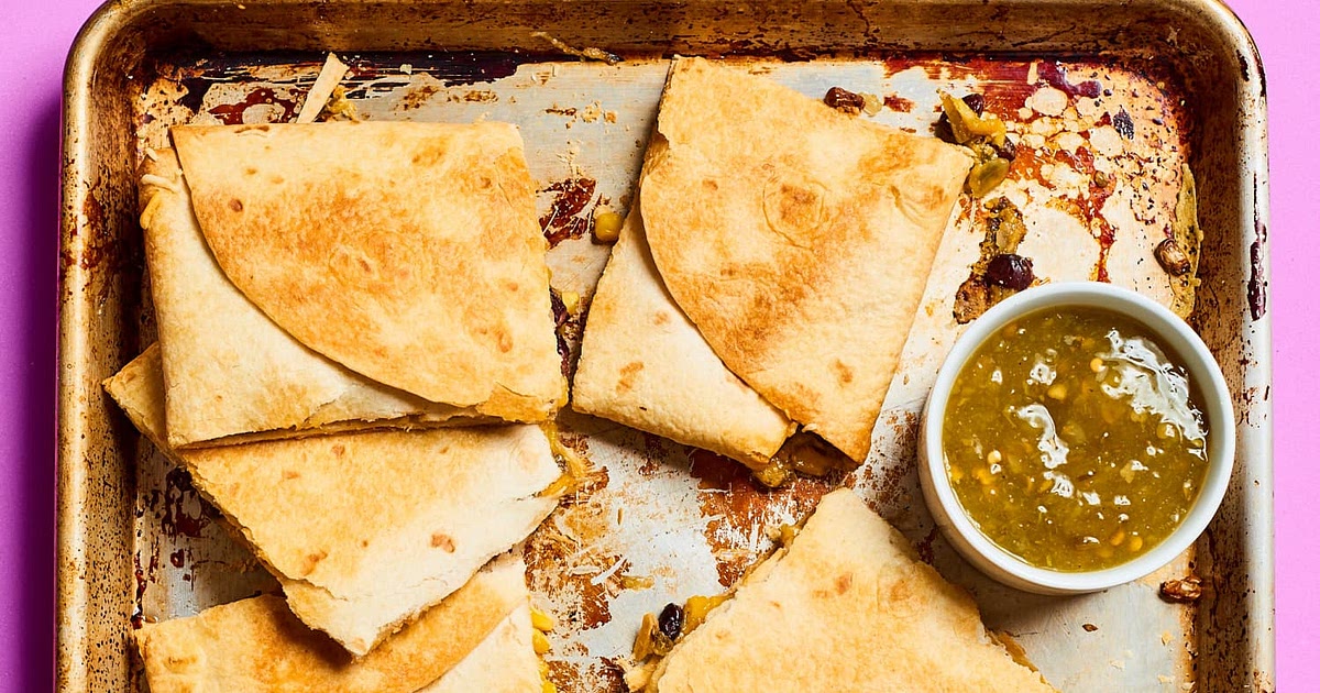 Recipe: Sheet Pan Quesadillas | Samsung Food App