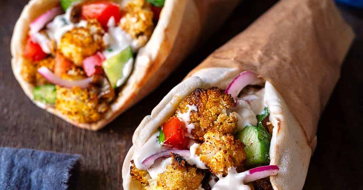 Spicy Cauliflower Shawarma Recipe | Samsung Food App