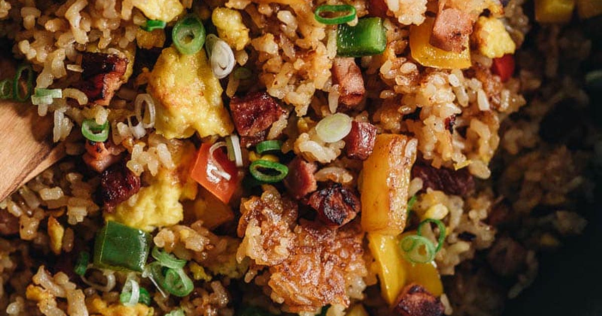 Leftover Ham Fried Rice with Pineapple Recipe | Samsung Food App