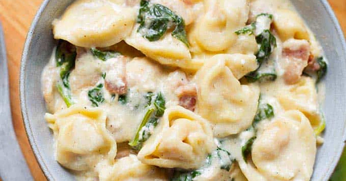 Instant Pot Tortellini Alfredo Recipe | Samsung Food App