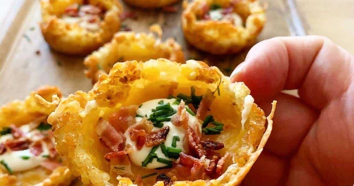 Tater Tot Appetizer Cups Recipe | Samsung Food App