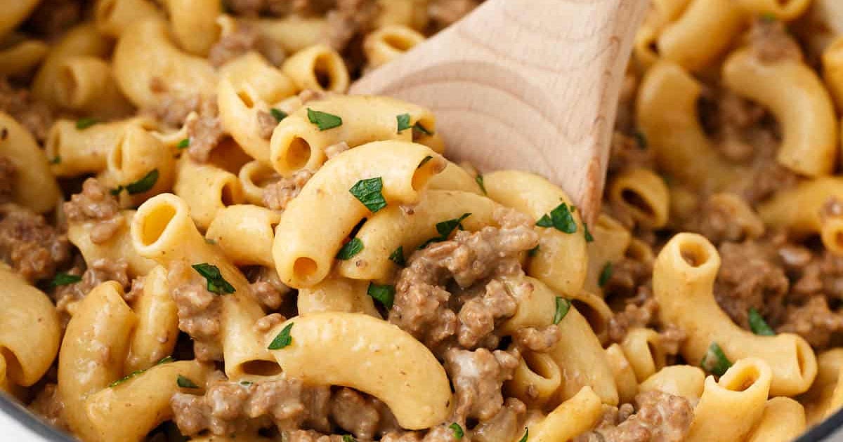Homemade Hamburger Helper Recipe | Samsung Food App