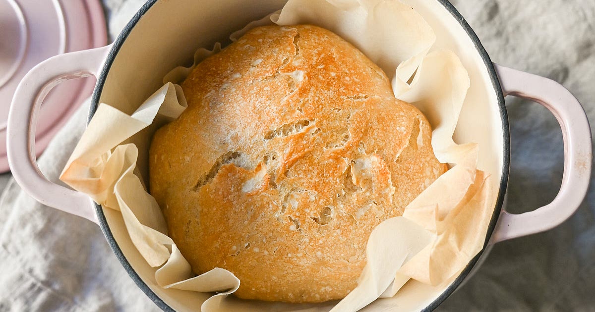 No Knead Bread Recipe | Samsung Food App