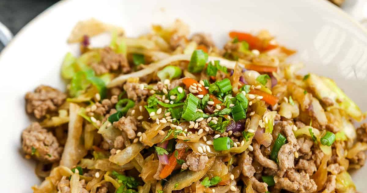 Egg Roll in a Bowl Recipe | Samsung Food App
