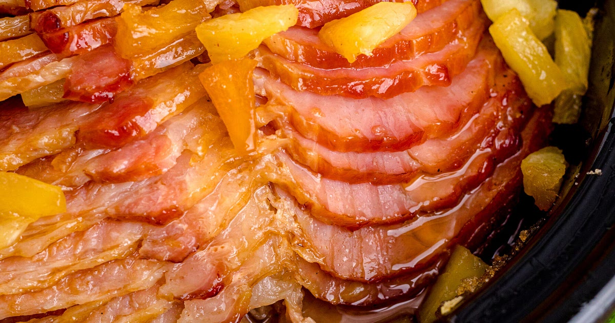 Crock Pot Brown Sugar Pineapple Ham! Recipe | Samsung Food App