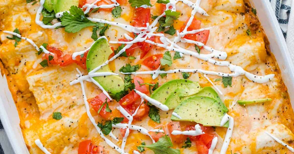The BEST Chicken Enchiladas Recipe | Samsung Food App