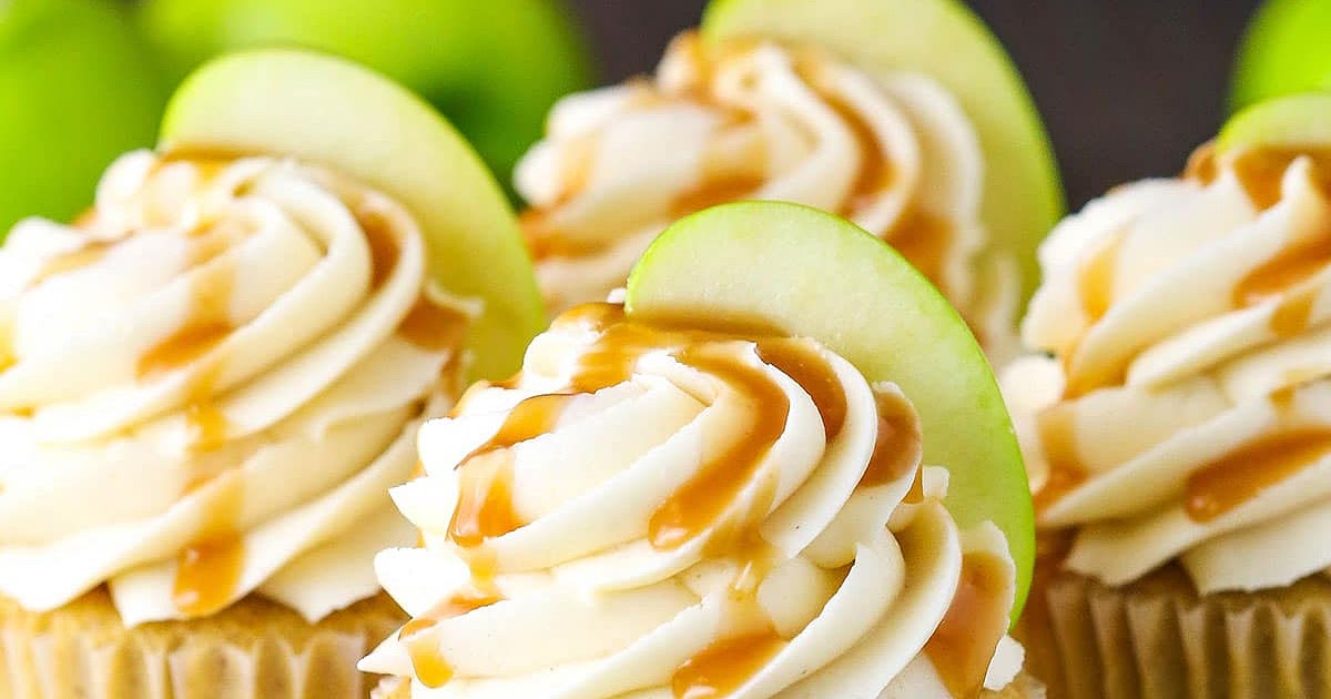 Caramel Apple Cupcakes Recipe | Samsung Food App