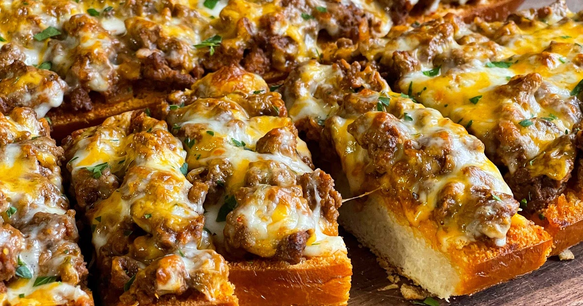 French Bread Sloppy Joes Recipe | Samsung Food App