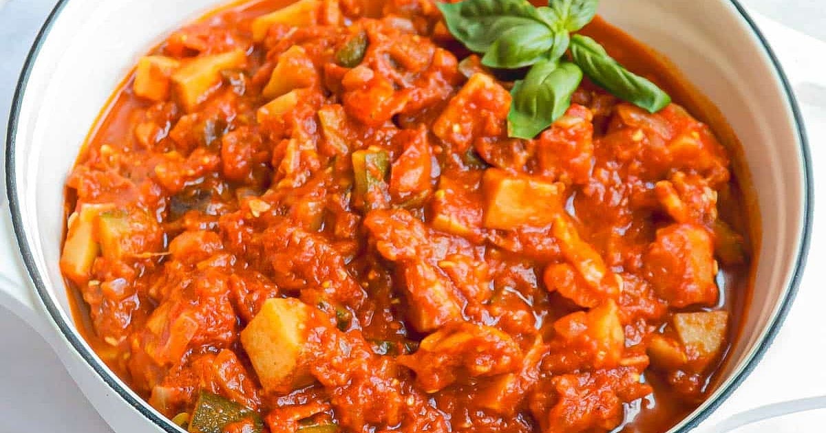 Classic Ciambotta - Hearty Southern Italian Vegetable Stew Recipe | Samsung Food App