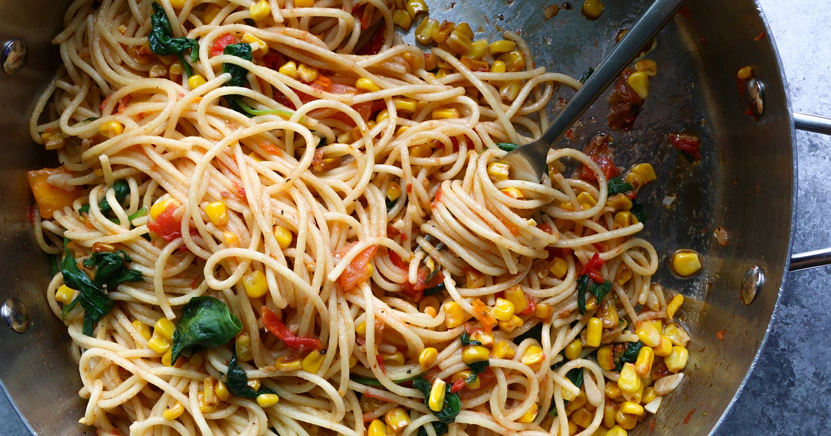 Summer Pasta with Corn Recipe | Samsung Food App