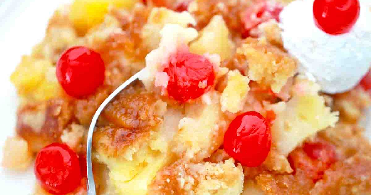 Pineapple Dump Cake Recipe | Samsung Food App