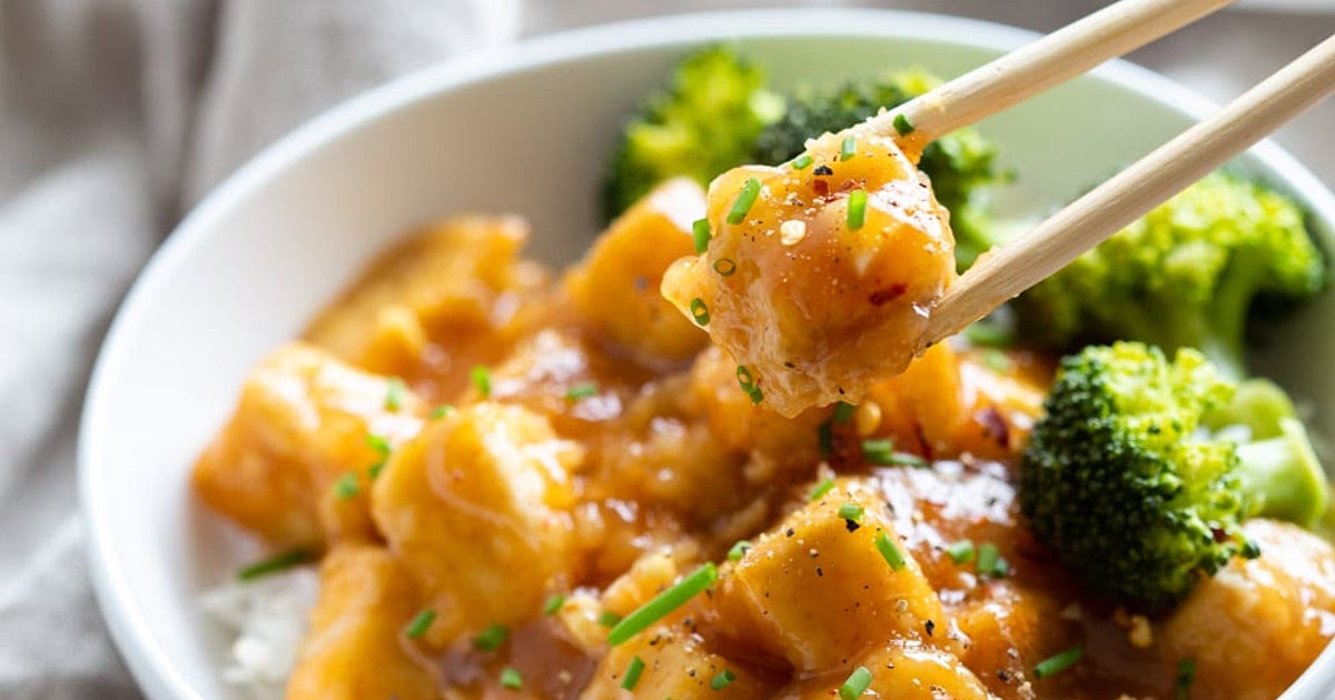 Vegan Orange Tofu Recipe | Samsung Food App