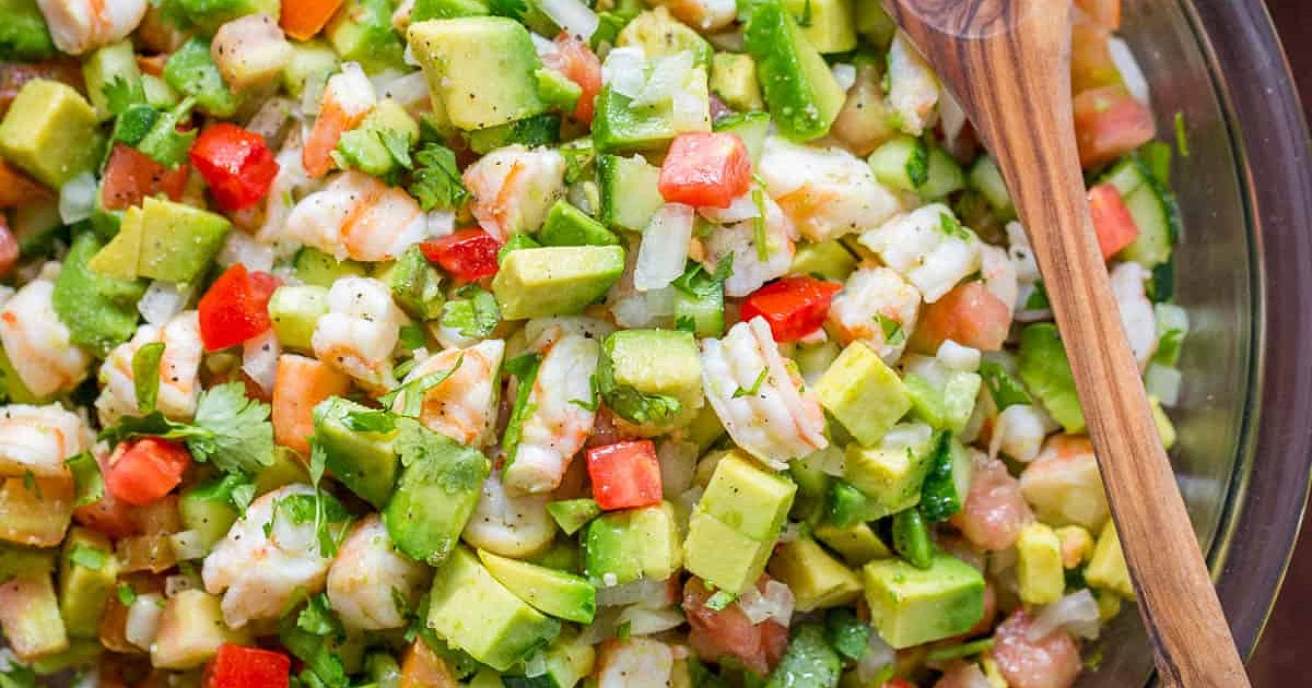 Avocado Shrimp Salsa Recipe | Samsung Food App