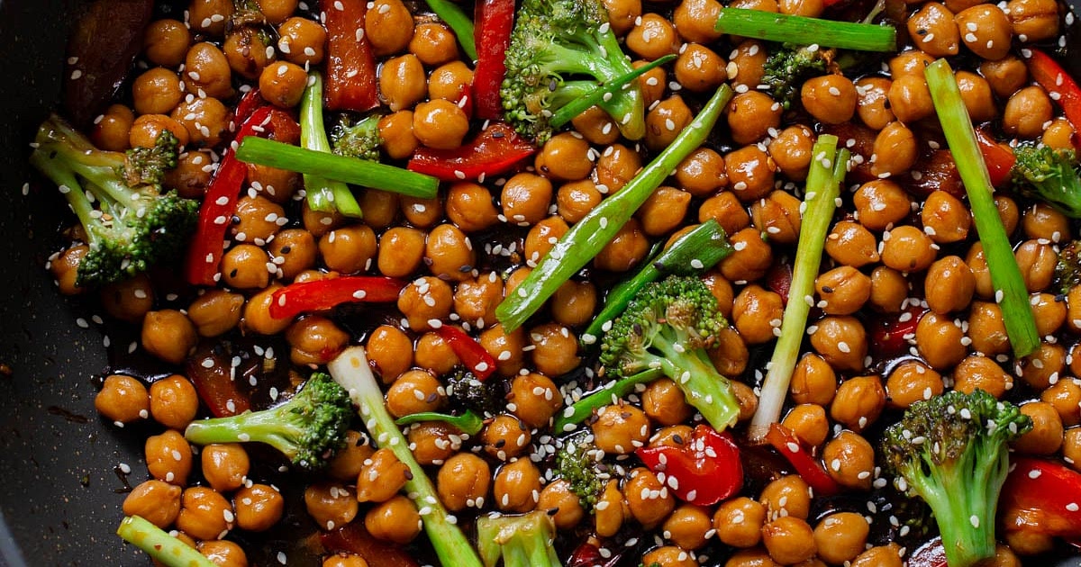Mongolian Chickpeas Recipe | Samsung Food App