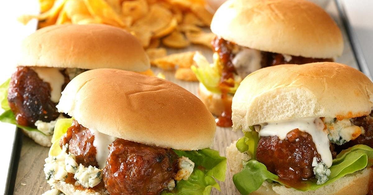 Honey Buffalo Meatball Sliders Recipe | Samsung Food App