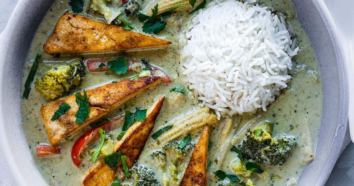 Thai Green Curry with Tofu Recipe | Samsung Food App