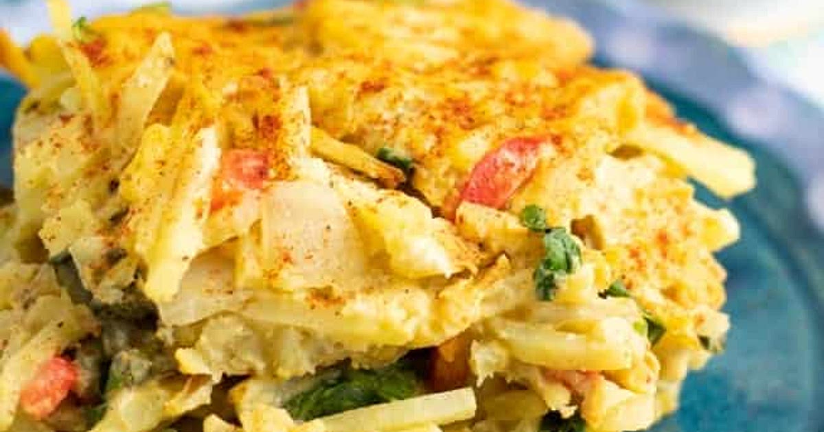 Vegan Hash Brown Breakfast Casserole Recipe | Samsung Food App