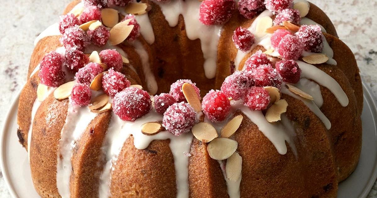 Cranberry-Almond Pound Cake Recipe | Samsung Food App