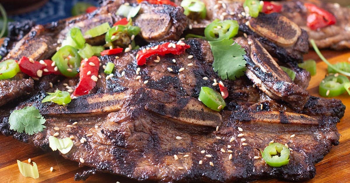 Flanken-Style Ribs Recipe | Samsung Food App