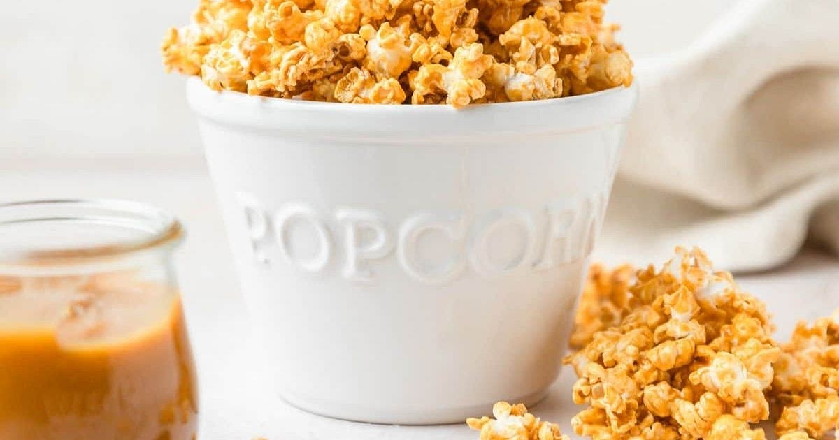Homemade Salted Caramel Popcorn Recipe | Samsung Food App