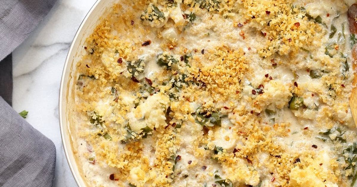 Vegan Cauliflower Gratin - No Bake Recipe | Samsung Food App