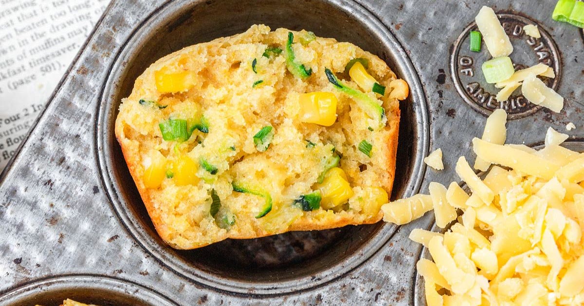Zucchini Cornbread Muffins Recipe | Samsung Food App