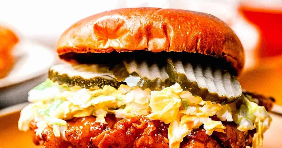 Hot Honey Chicken Sandwich Recipe | Samsung Food App