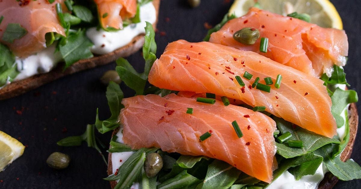 Smoked Salmon Sandwich Recipe | Samsung Food App