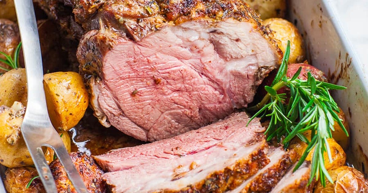 Roasted Leg of Lamb Recipe (video) | Samsung Food App