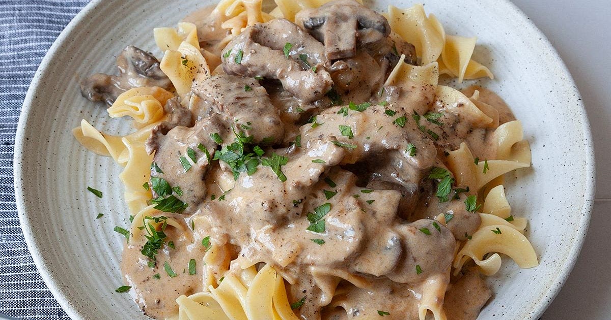 Crockpot Beef Stroganoff Recipe | Samsung Food App