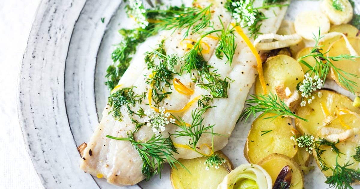Dover Sole with Lemon, Dill and Leeks Recipe | Samsung Food App