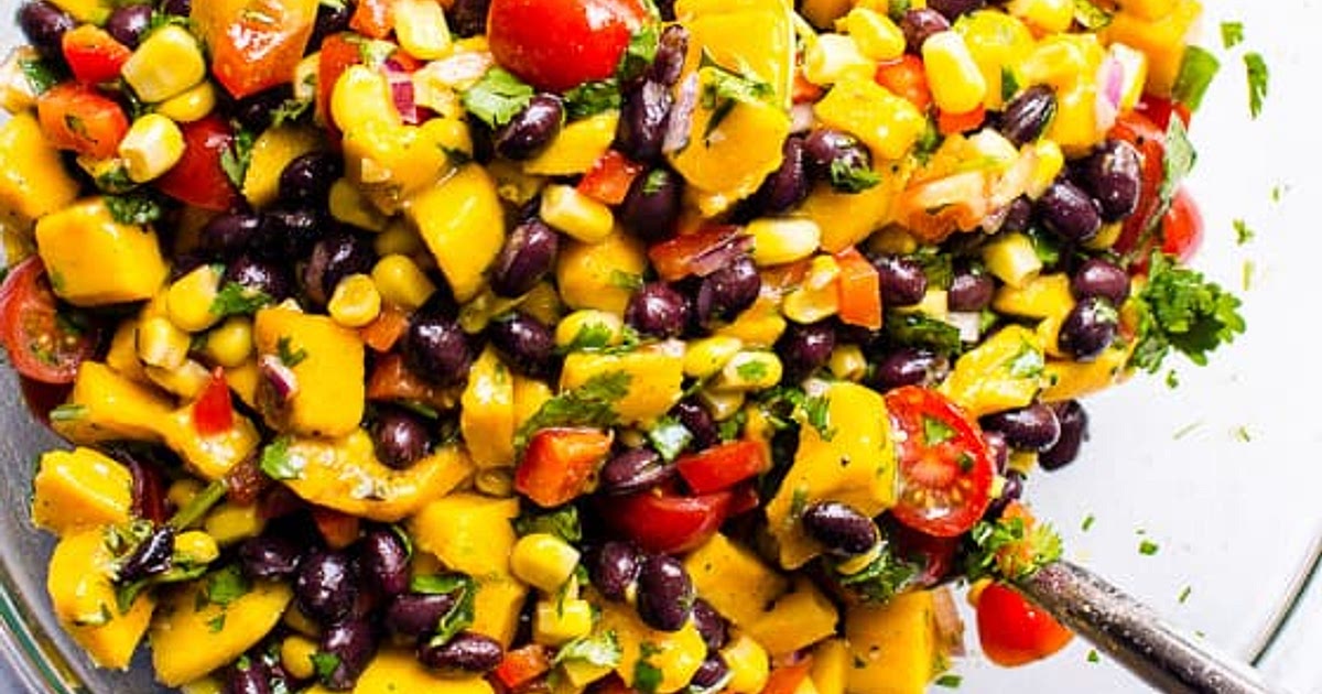 Mango Black Bean Salad Recipe | Samsung Food App