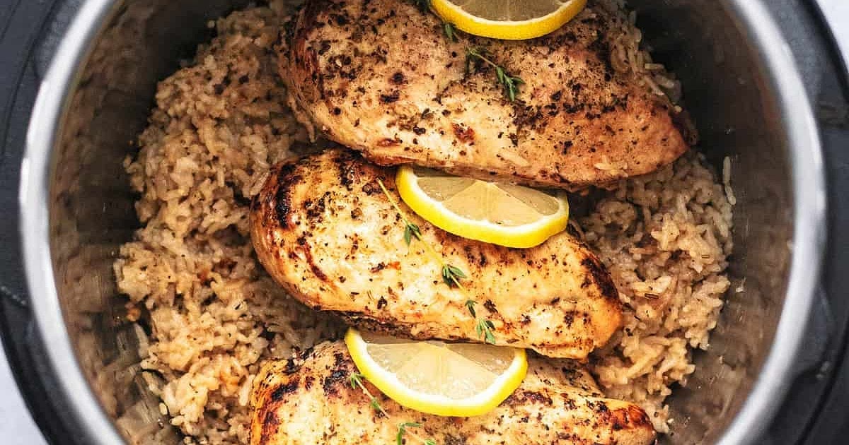 Instant Pot Chicken Breast and Rice Recipe | Samsung Food App
