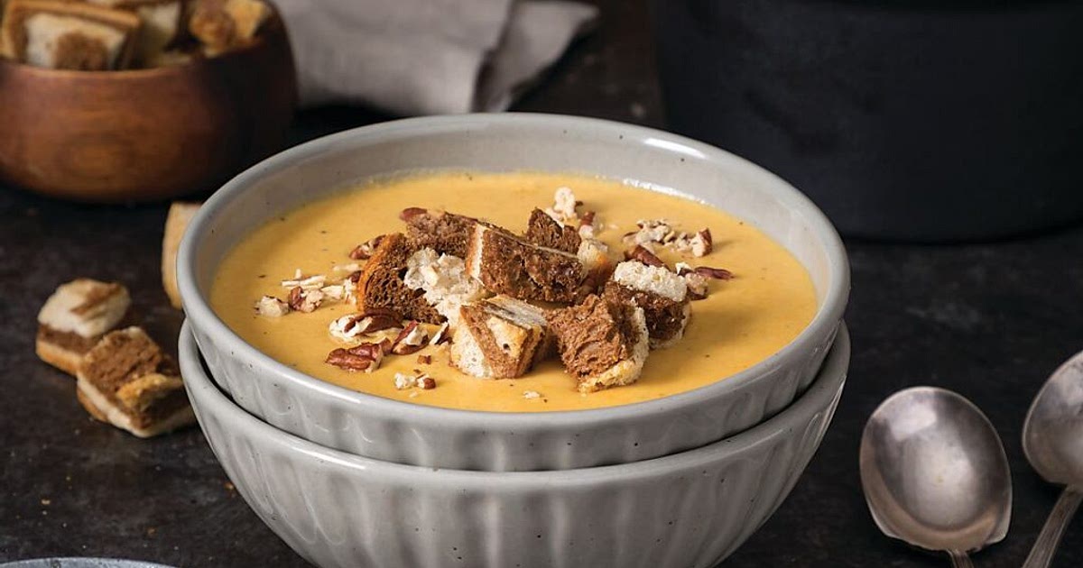 Apple and Beer Cheese Soup Recipe | Samsung Food App