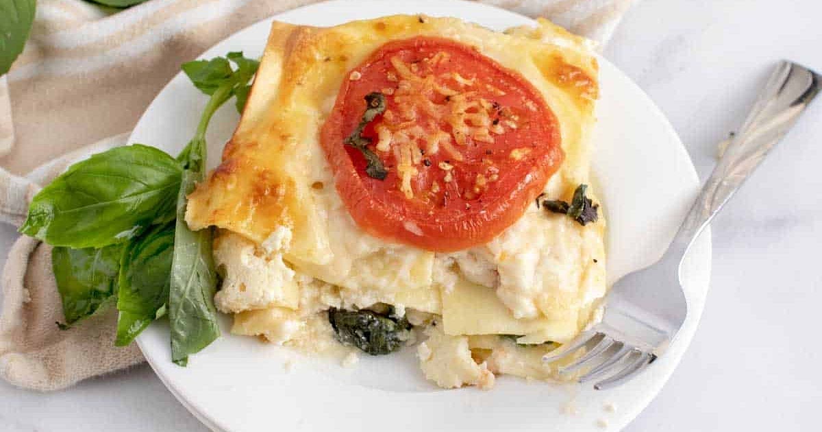 Tomato and Spinach Lasagna Recipe | Samsung Food App