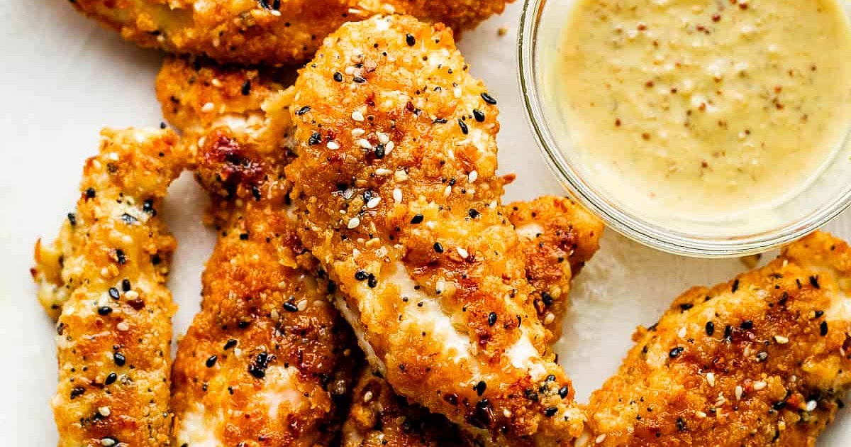 Everything Bagel Chicken Tenders Recipe | Samsung Food App