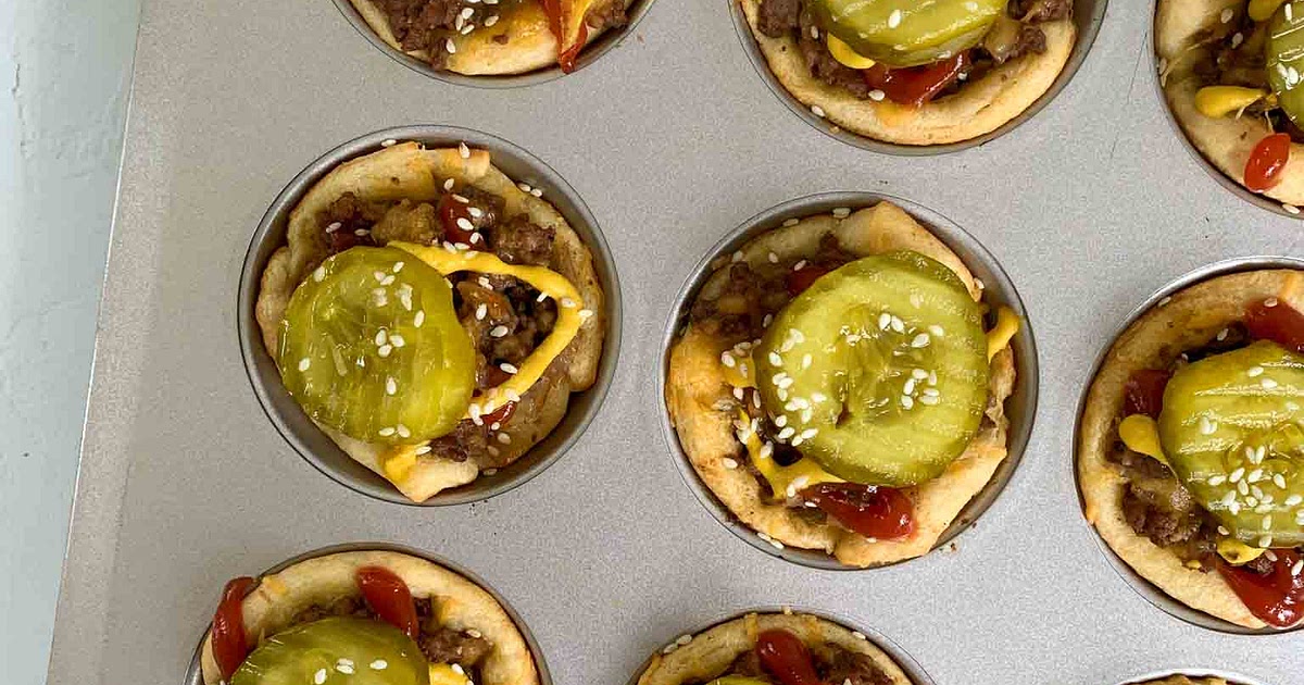Cheeseburger Biscuit Cups Recipe | Samsung Food App